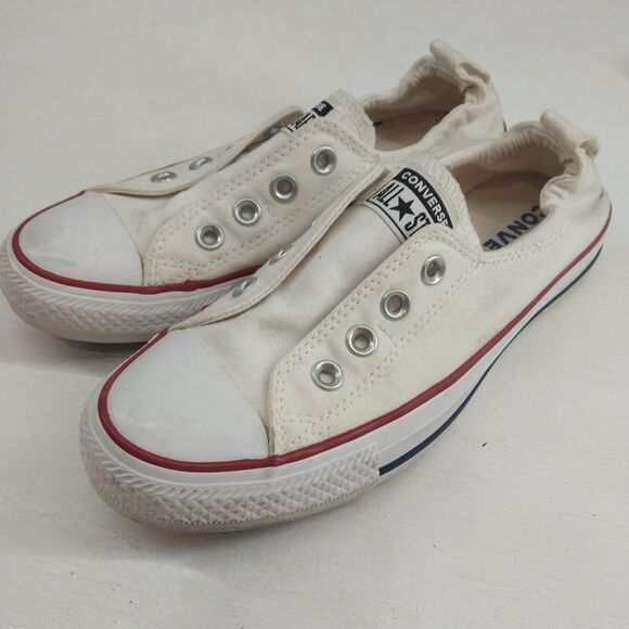 Size 7 - Converse Chuck Taylor All Star Shoreline White *No Laces* - Picture 2 of 6